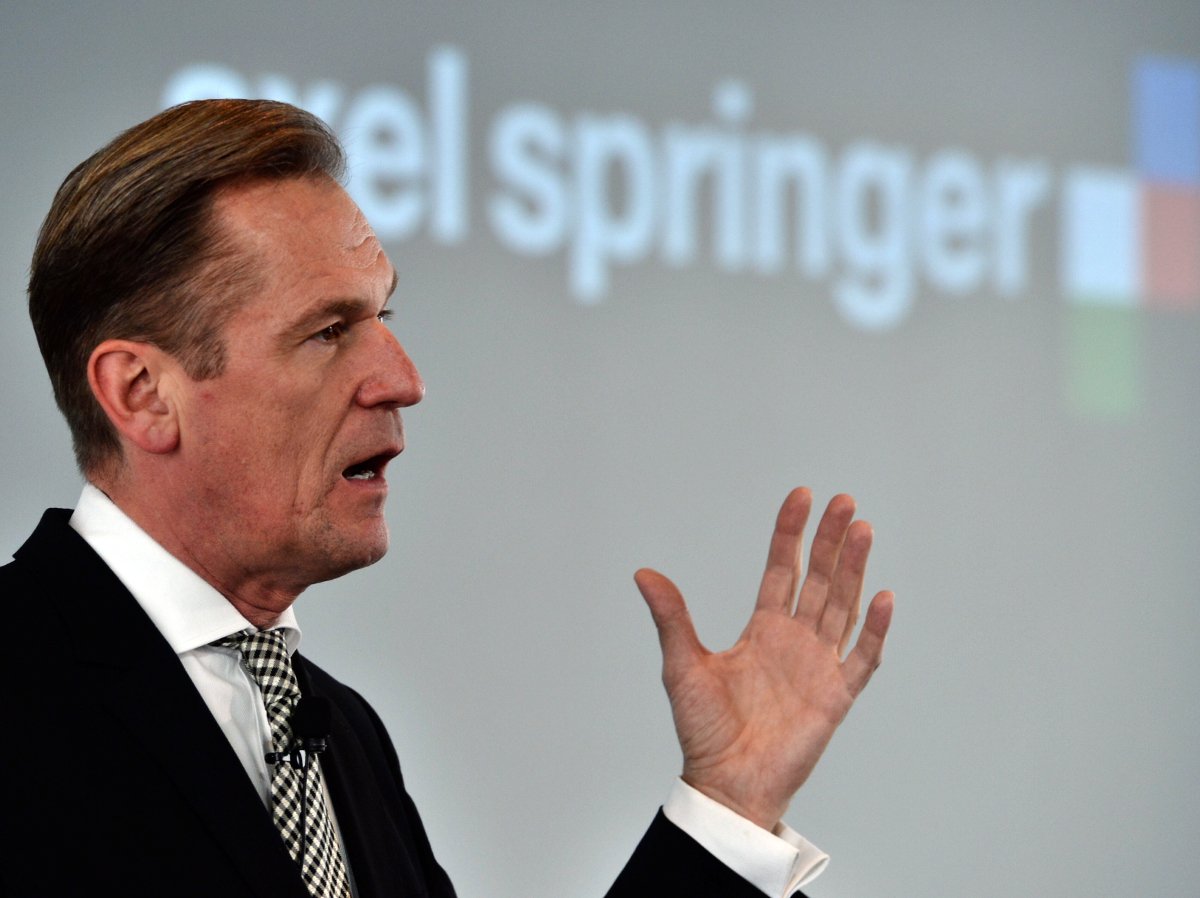 Springer-Chef Mathias Döpfner hat “Angst vor Google” – | Wirtschaft ...