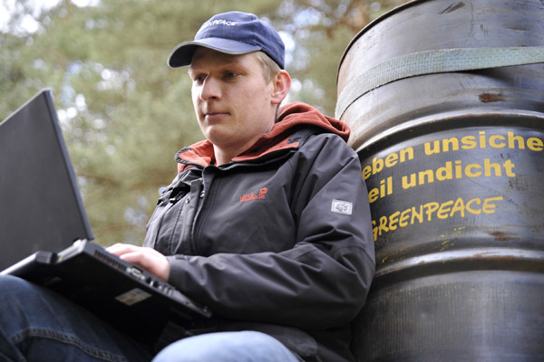 Tobias Riedl - Er ist Atomkraftexperte und bloggt unter anderem für Greenpeace.