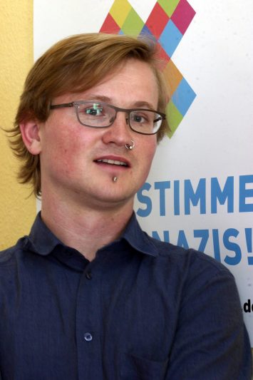 Stefan Heerdegen - beobachtet den Rechtsextremismus in Thüringen.