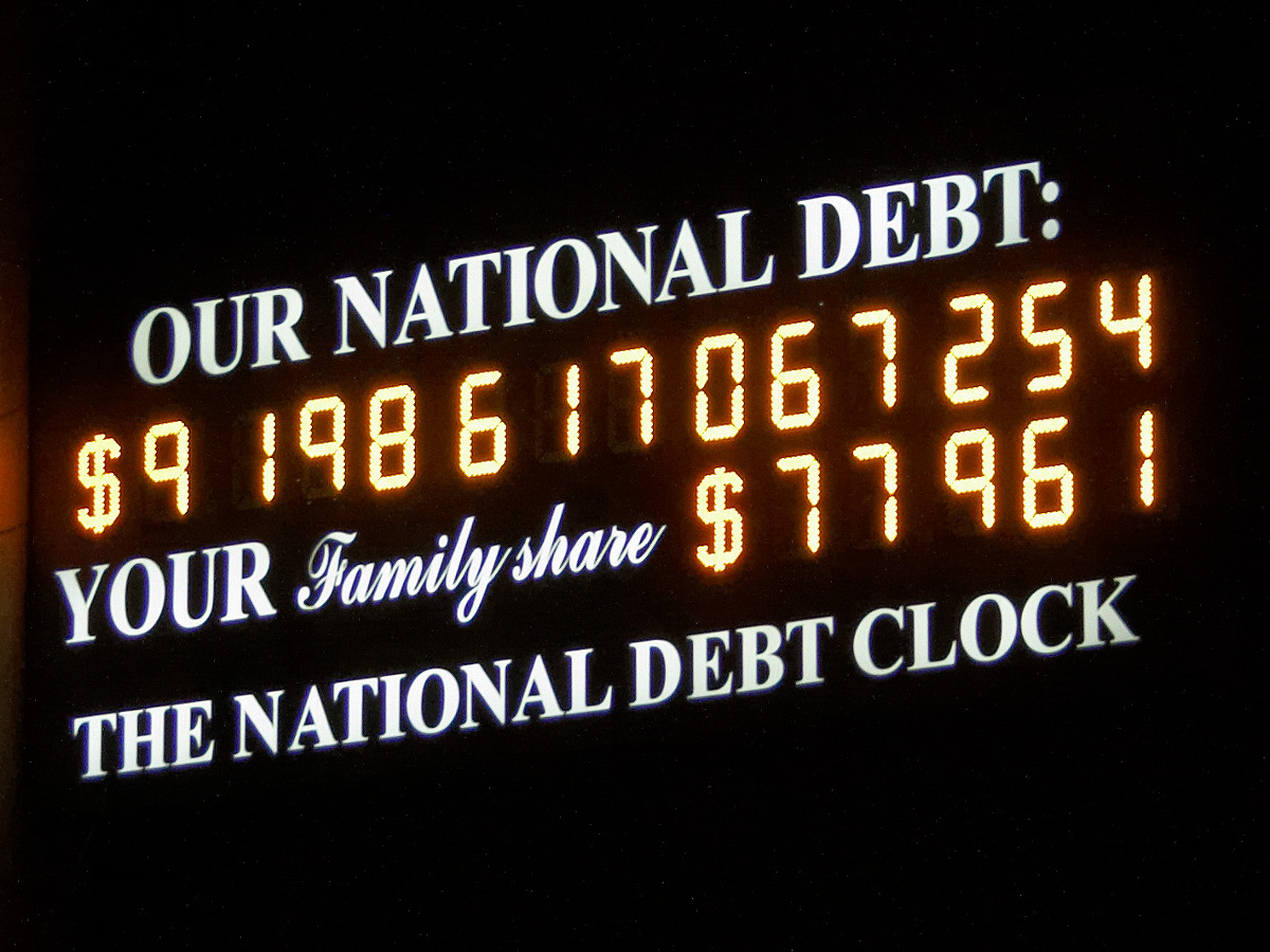 National Debt. Foto: CC BY-SA 2.0 | Jason Kuffer / flickr.com