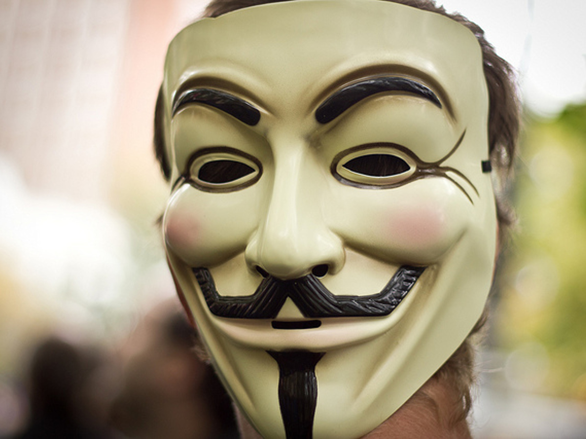 Anonymous Mask. Foto: CC BY 2.0 | Luciano Castillo / Flick.com