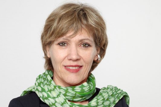 Daniela Schneckenburger - ist grüne NRW-Landtagsabgeordnete und war ebenfalls auf der Wahlparty.