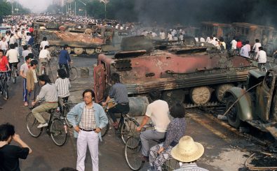 Peking  2 Tage nach dem Tiananmen Massaker 1989. Foto: AFP | Manuel Ceneta