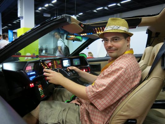 René Meyer - betreibt einen Retro-Stand auf der Computerspielmesse Gamescom