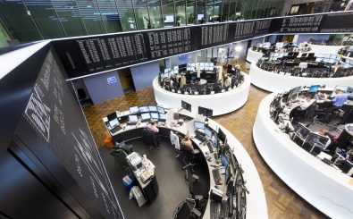 Die Deutsche Börse in Frankfurt am Main