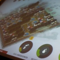 Per drag&drop zur eigenen Stadt: Eine Art SimCity am Touchscreen.