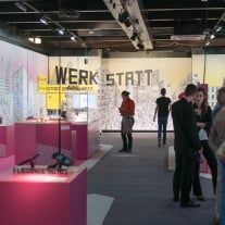 Blick in die Ausstellung, Teil 2: Perspektive.