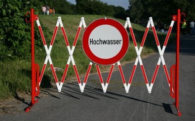 Hinweisschild für Hochwasser-Gefahr. Foto: hochwasser CC BY-SA 2.0 | Franz59 | flickr.com