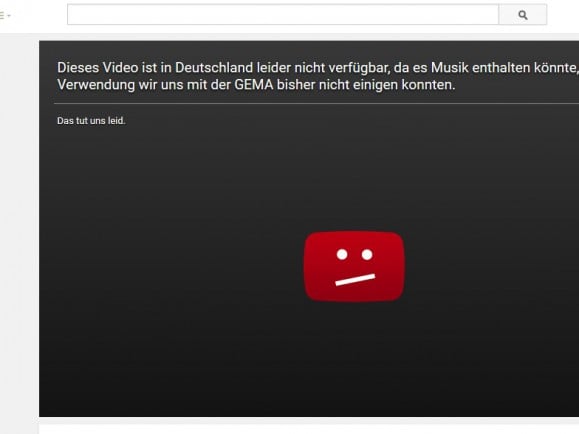 Youtube Vs. GEMA: Streit Um Urheberrechte Bei Musikvideos