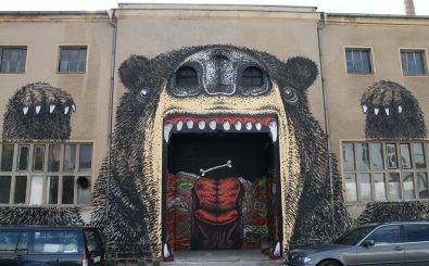 Urbane Kunst ist nicht gleich Vandalismus. Auf der IBUg verwandeln Künstler aus aller Welt ein ehemaliges Fabrikgelände in ein riesiges Kunstwerk. Foto: IBUG 2014. CC BY 2.0 | Robby Schulze | Flickr. com