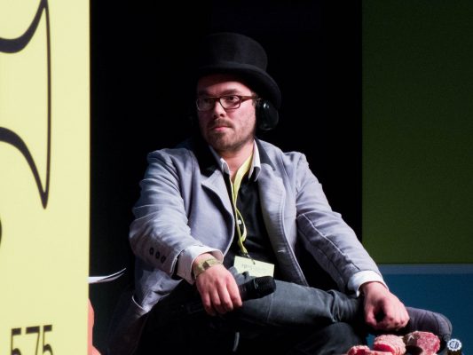 Hendrik Haase - macht den wurstsack.com - und spricht hier auf der re:publica 2015.