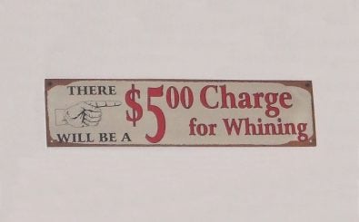 Foto: Whining is costly in this house! | CC BY 2.0 | Ste Elmore| flickr.com.