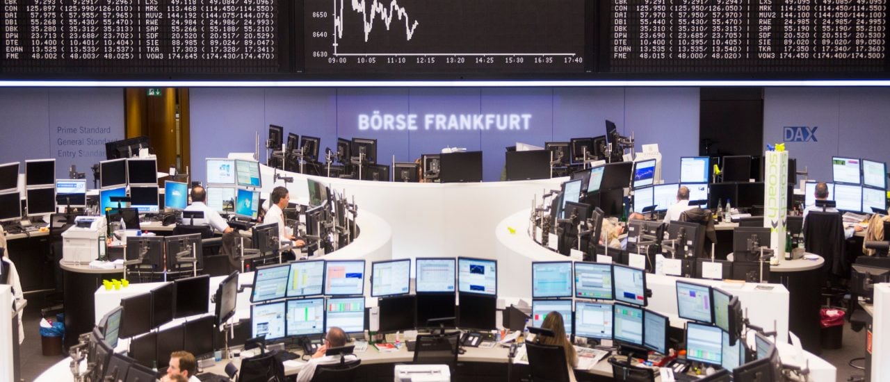 Seit Anfang des Jahres eher auf Talfahrt: die Börse in Frankfurt. Foto:Deutsche Börse_8325 / Jochen Zick/action press CC0 1.0 | Bundesverband deutscher Banken / flickr.com