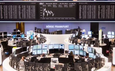 Seit Anfang des Jahres eher auf Talfahrt: die Börse in Frankfurt. Foto:Deutsche Börse_8325 / Jochen Zick/action press CC0 1.0 | Bundesverband deutscher Banken / flickr.com