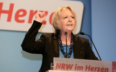 Die NRW-Ministerpräsidentin Hannelore Kraft (SPD) fordert die Einschränkung der Freizügigkeit zum Schutz der Städte. Foto: Landesparteitag der NRWSPD 2012 in Münster CC BY-ND 2.0 | nrwspd | flickr.com