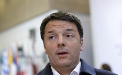 Renzi erwartet einen Kurswechsel in Brüssel. Foto: AFP