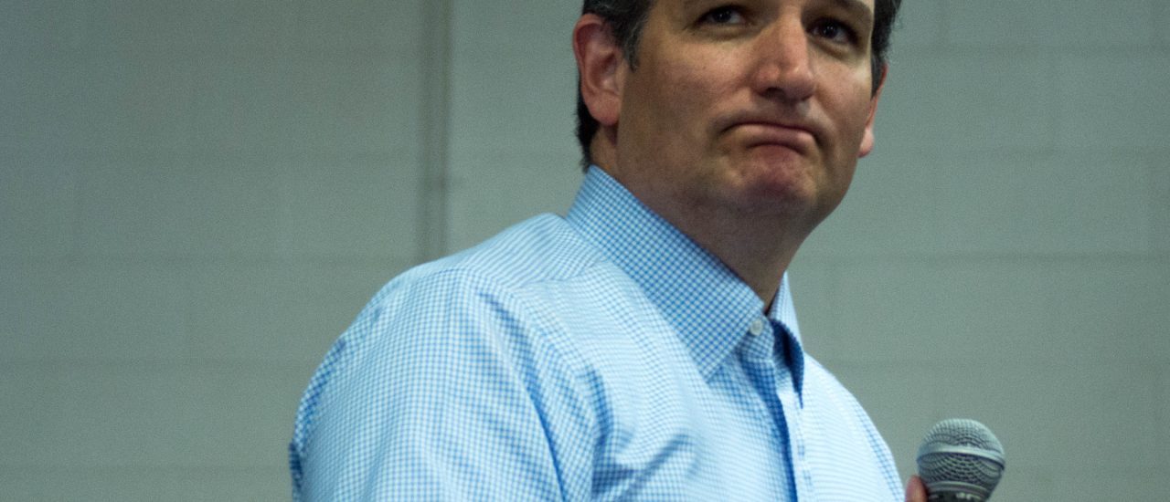 Ted Cruz rechnet sich noch Chance auf die Nominierung zum republikanischen Präsidentschaftskandidaten aus. Der Super Tuesday wird auch für ihn entscheidend. Foto: Ted Cruz exit stage left… | CC BY 2.0 | Marc Nozell / flickr.com