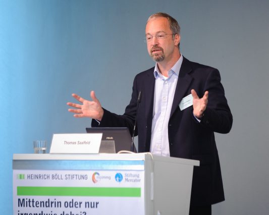 Thomas Saalfeld - Professor für vergleichende Politikwissenschaften an der Universität Bamberg.