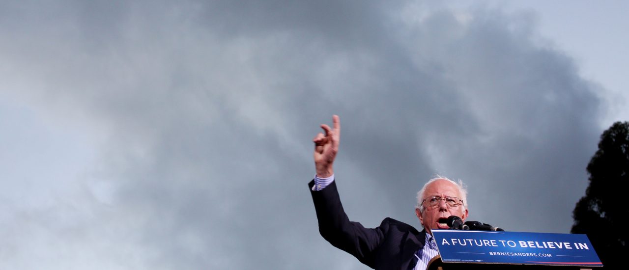 Quo vadis, Bernie Sanders? Wir haben einen Blick in den aktuellen Wahlkampf in den USA gewagt. Foto: AFP | Sandy Huffaker.