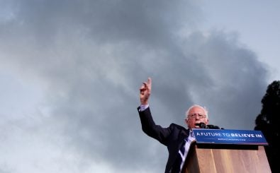 Quo vadis, Bernie Sanders? Wir haben einen Blick in den aktuellen Wahlkampf in den USA gewagt. Foto: AFP | Sandy Huffaker.