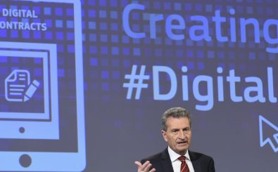 Günther Oettinger, der EU-Kommissar für Digitale Wirtschaft und Gesellschaft, will das Geoblocking in der Europäischen Union abbauen. Foto: John Thys | AFP