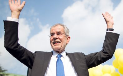 Alexander Van der Bellen (ehemaliger Grünenchef), ist der neue Bundespräsident Österreichs. Foto: Georg Hochmuth / AFP