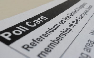 Wurde schnell auch zu einem Medienphänomen: die Abstimmung im Vereinigten Königreich über den Brexit. Foto: Poll Card EU referendum. CC BY 2.0 | Abi Begum / flickr.com