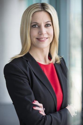 Nicole Knapp - Pressesprecherin von DB Fernverkehr. 