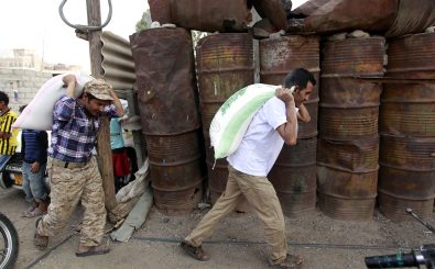Die Vereinten Nationen haben die höchste Notfallstufe im Jemen ausgerufen. Der anhaltende Bürgerkrieg verschärft die Hungersnot weiter. Foto: Mohammed Huwais | AFP