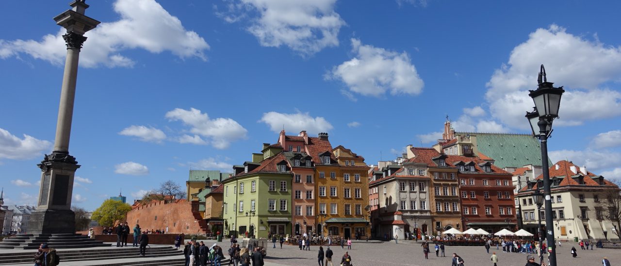 Die wieder aufgebaute Altstadt von Warschau ist einer der Touristenmagneten der polnischen Hauptstadt. Foto: Alexander Hertel