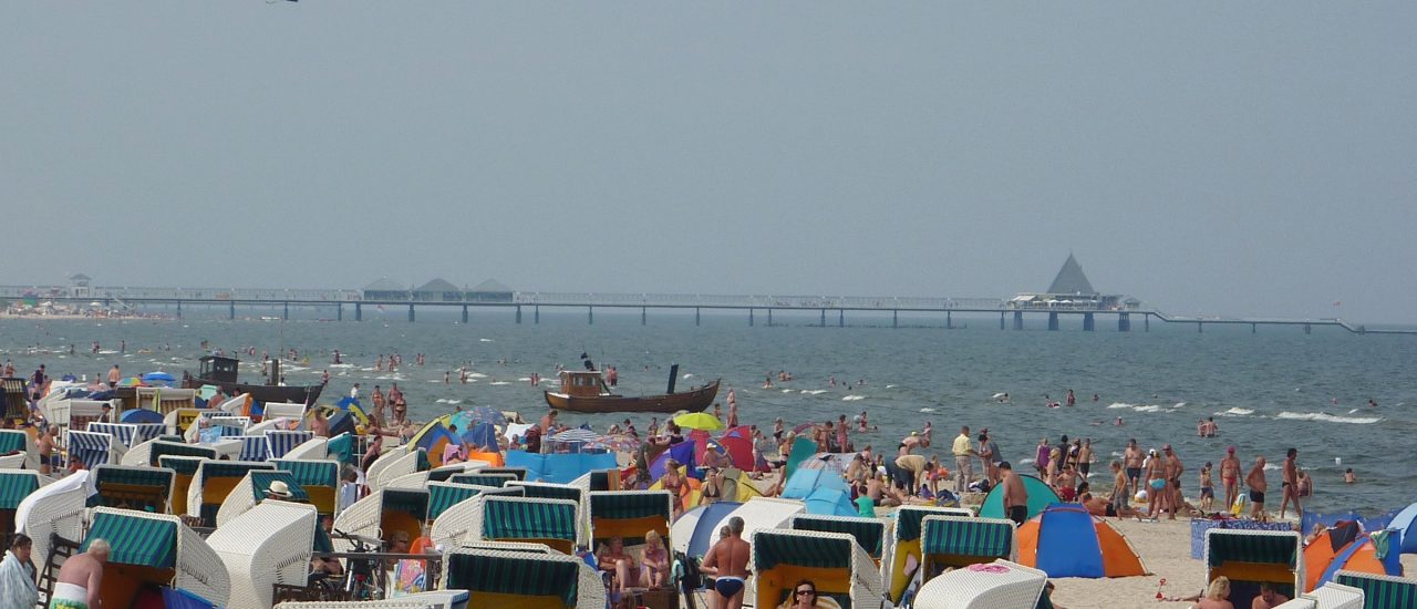 Rückt für Kunden von Unister möglicherweise in weite Ferne: der diesjährige Strandurlaub. Foto: Strandleben in Bansin auf Usedom (c) AugustusTours | CC BY-ND 2.0 | AugustusTours | flickr.com