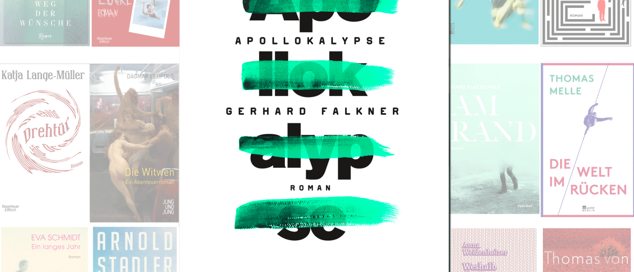 Gerhard Falkners Roman „Apollokalypse“ gehört zu den 20 Nominierten für den Buchpreis 2016. detektor.fm hat eine Leseprobe vertont. | Bild: detektor.fm / Berlin Verlag