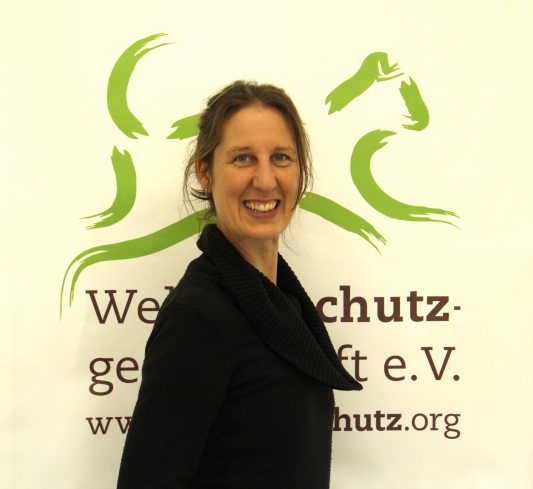 Daniela Schrudde  - von der Welttierschutzgesellschaft.