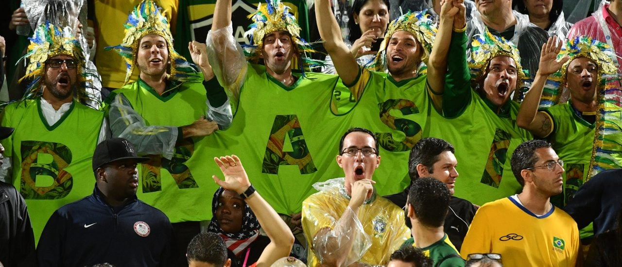 Die brasilianischen Fans bei den Olympischen Spielen in Rio haben vor allem ihre Landsleute bejubelt. Foto: Leon Neal | AFP