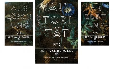Die drei Bände der Southern-Reach-Trilogie. | © Cover: Kunstmann Verlag.