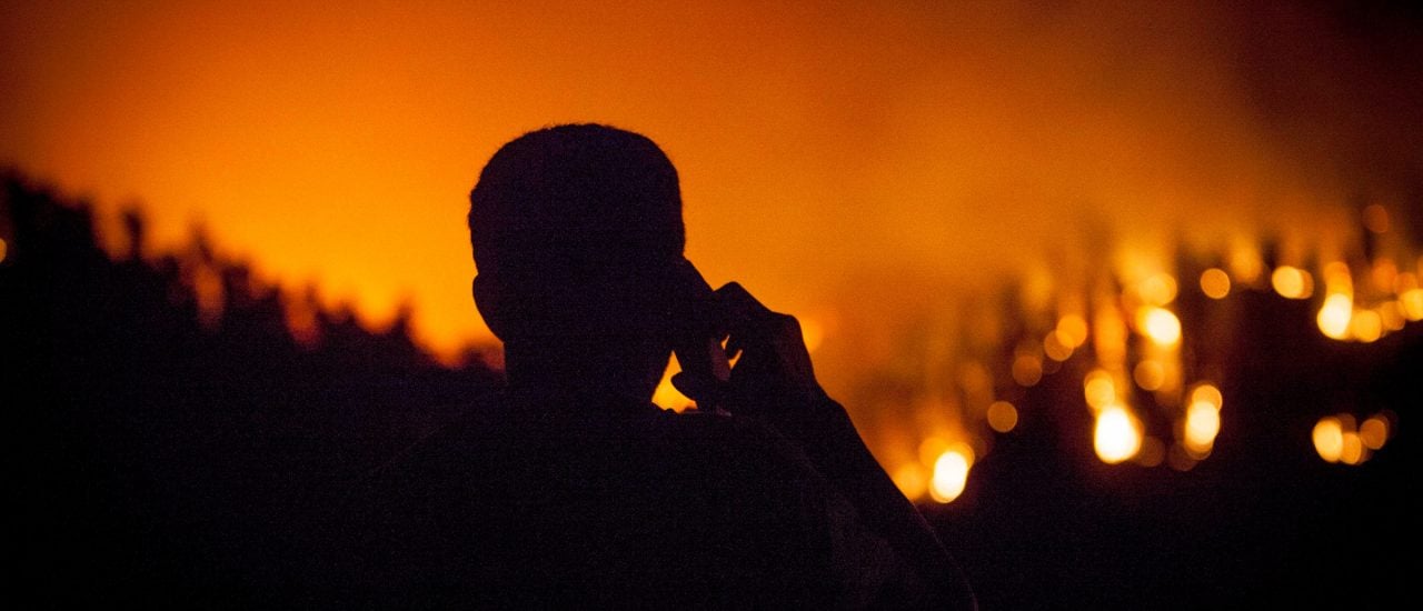 Waldbrand auf La Palma am 6. August 2016. Foto: Desiree Martin | AFP