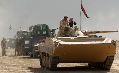 Irakische Truppen marschieren in Mossul ein. Können sie die Stadt befreien? Foto: Ahmad al Rubaye | AFP