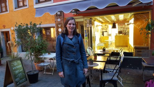 Judith Wehr - bietet seit 2012 in Konstanz nachhaltige Stadtrundgänge an. 