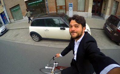 Auf dem Rad unterwegs in über 30 europäischen Städten: „JP“ Amaral von „Bike Anjo“. Foto: privat | Joao Paolo Amaral