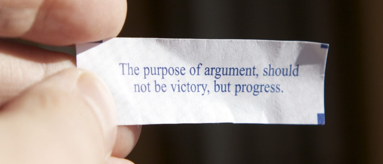 Aus Missverständnissen können wir lernen. Foto: The Purpose of Argument CC BY-SA 2.0 | jon collier/ flickr.com
