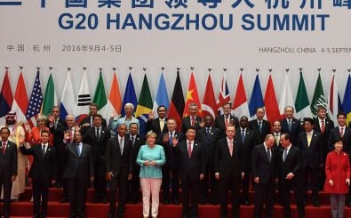 Im vergangenen Jahr hatte China die G20-Präsidentschaft inne. Der G20-Gipfel fand in Hangzhou statt. Foto: Greg Baker | AFP