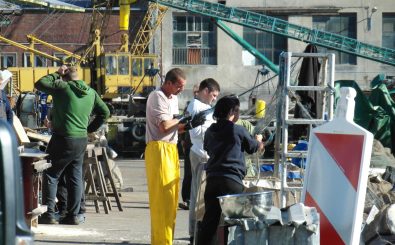 Viele polnische Arbeiter werden von deutschen Arbeitgebern ausgenutzt. Foto: Arbeiter im Hafen | CC BY 2.0 | zeesenboot | flickr.com