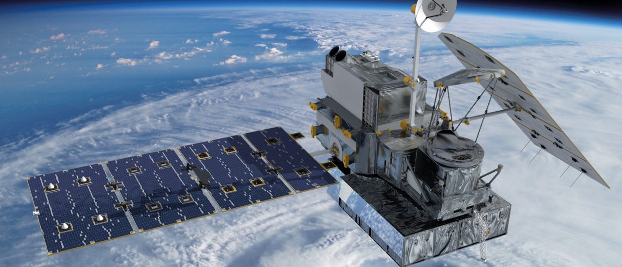 Im All lauert eine Gefahr: Weltraumschrott. Satelliten können durch die Teilchen beschädigt oder zerstört werden. Foto: GPM Core Observatory |NASA Goddard Space Flight Center 