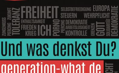 Was denkst Du und was denkt Deine Generation über Politik, Liebe und Familie? „Generation What“ ist die bisher größte europäische Studie über die junge Generation. Bild: | BR/SWR/ZDF