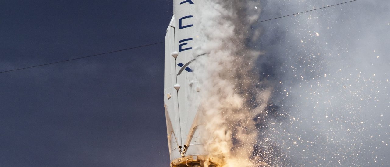 SpaceX hat eine recyclebare Rakete gebaut. Hier sieht man die Falcon 9 beim Start. Foto: CC0 1.0 | SpaceX / flickr.com