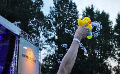 Immergut – die Seifenblasenente unter den Rockfestivals. Foto: Nina Sartorius