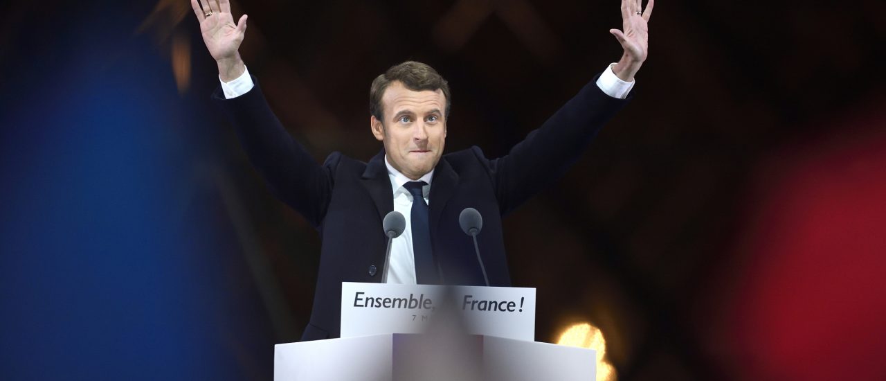 Emmanuel Macron wird Frankreichs neuer Präsident. Foto: Eric Feferberg | AFP