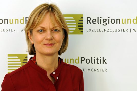Prof. Dr. Linda Woodhead - forscht zur Zeit in Münster. Foto: Martin Zaune / "Exzellenzcluster Religion und Politik" der Universität Münster