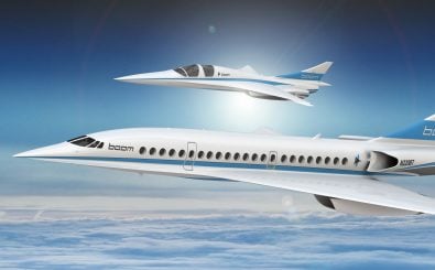 So sollen die „Boom“-Jets aussehen. Foto: | Boom Technology, Inc. / boomsupersonic.com