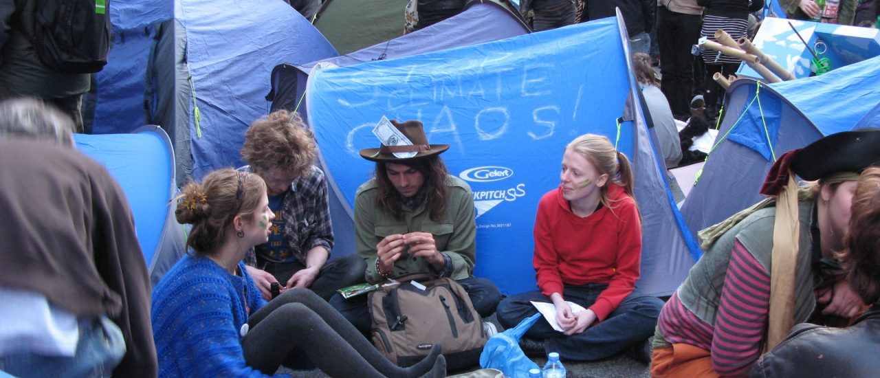 Könnte es ein solches Protestcamp auch in Hamburg geben? Foto: Charlotte Gilhooly – flickr – CC BY-SA 2.0